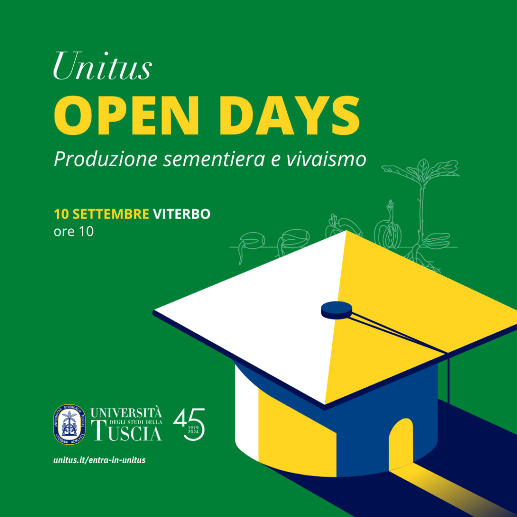 Unitus Produzione sementiera e vivaismo - Unitus