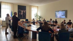 Prima giornata di seminario condotta dal prof. Maurizio Tira