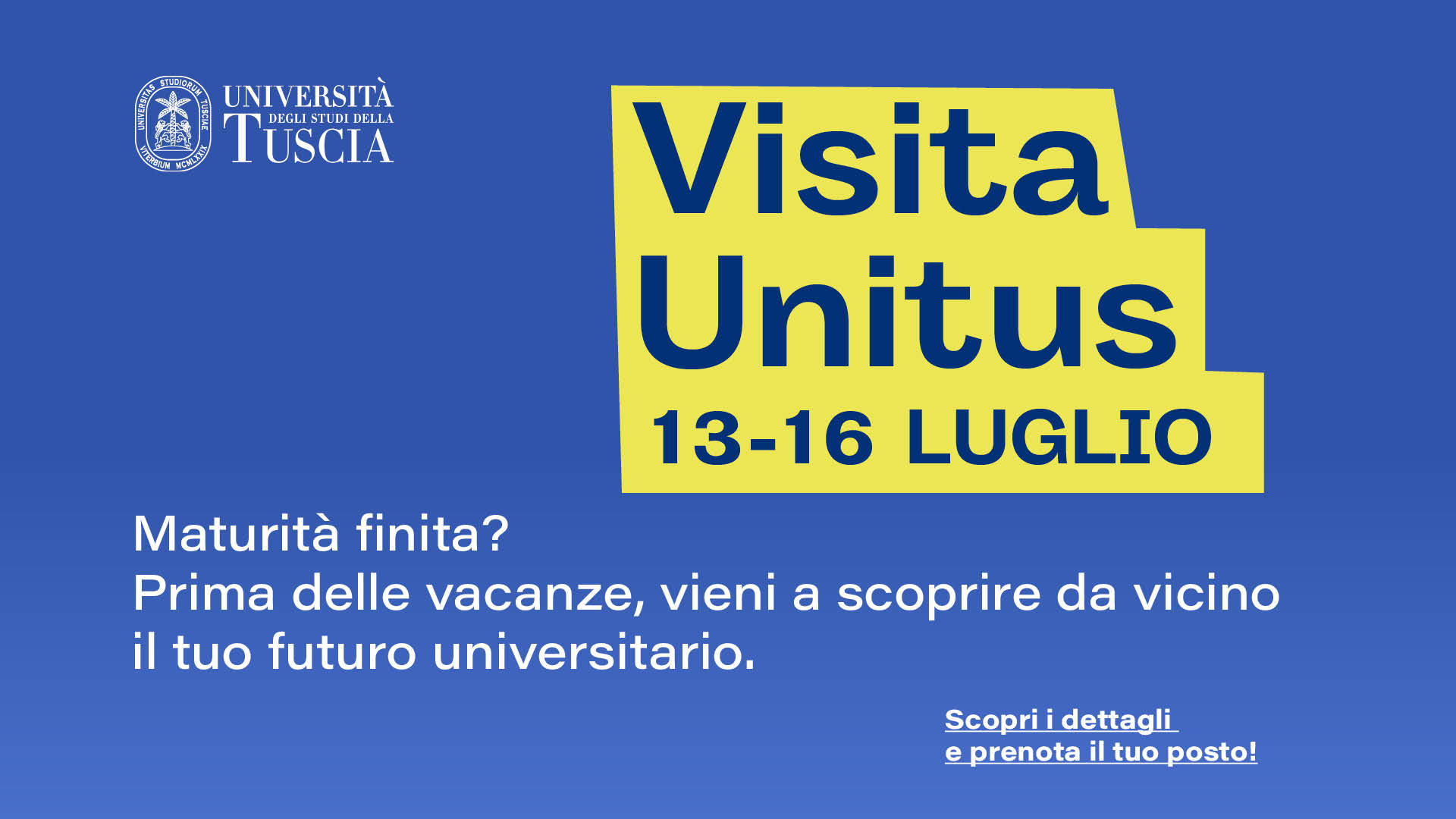Visita Unitus 2026!